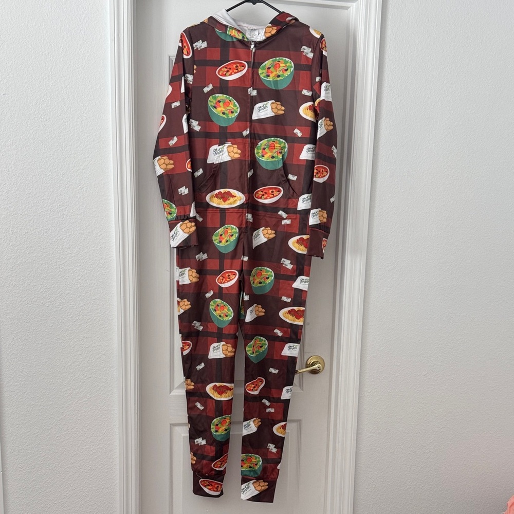Rare Olive Garden Adult Onesie